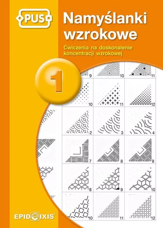 PUS Namyślanki wzrokowe 1 ćwiczenia na doskonalenie koncentracji wzrokowej - tantis.pl