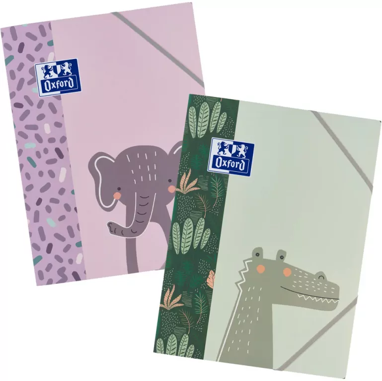 Teczka z gumką Papierowa A4 KIDS OXF MIX - tantis.pl