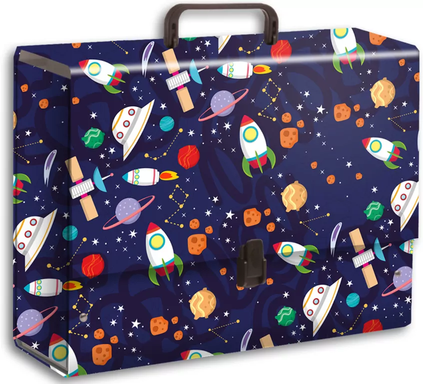 Teczka z rączką B4. Jumbo. Kosmos 2 - tantis.pl