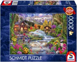 Puzzle PQ 2000 Rzeka w górach G3
