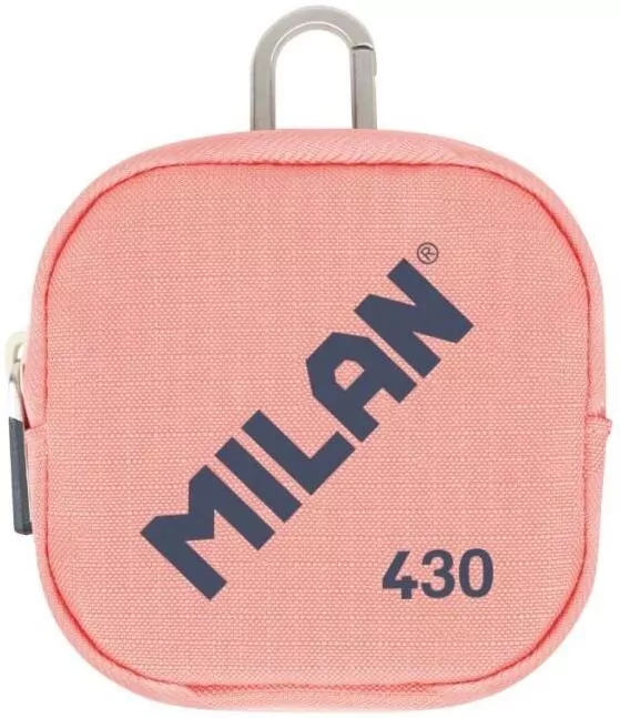 Portmonetka mała 430 since 1918 różowa MILAN - tantis.pl