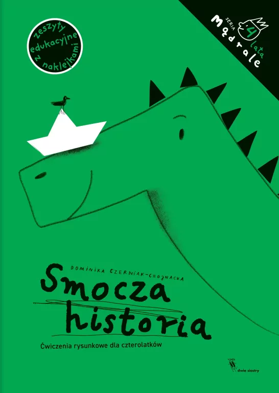 Mądrale. Smocza historia. Ćwiczenia rysunkowe.. - tantis.pl