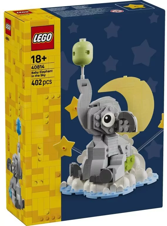 LEGO® Słoniątko na niebie 40814 - tantis.pl