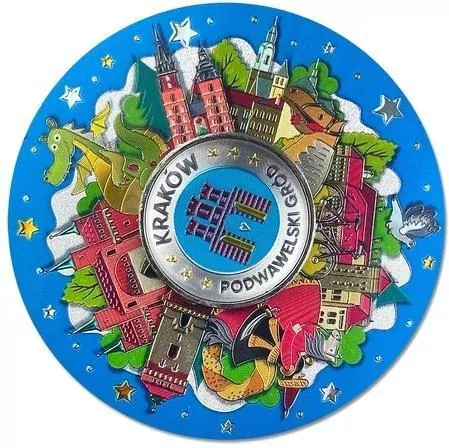 Magnes I Love Poland Kraków ILP-MAG-E-KRA-75 - tantis.pl