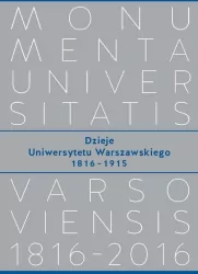 Dzieje Uniwersytetu Warszawskiego 1816?1915