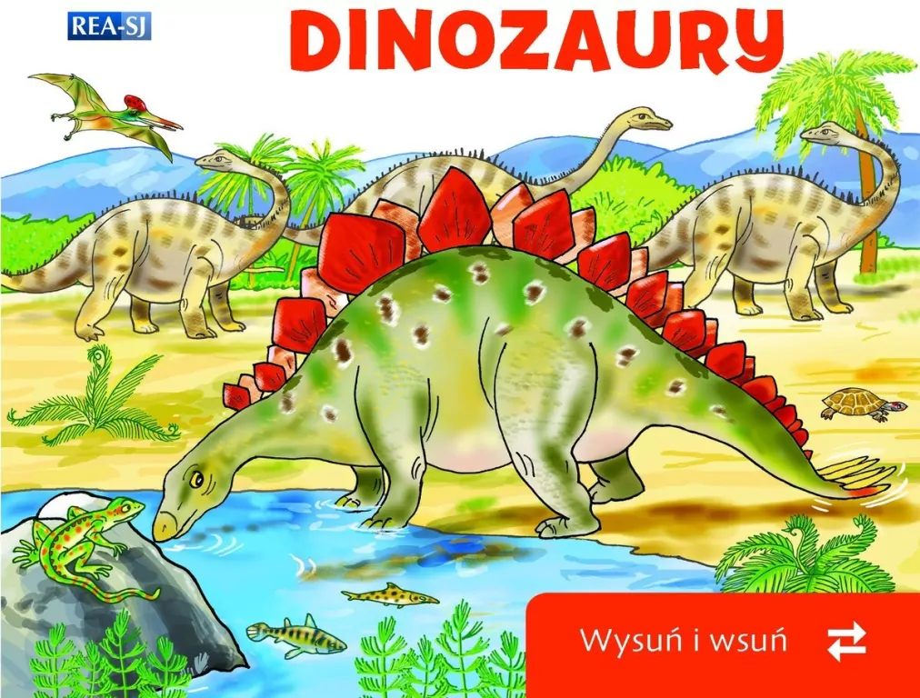 Wysuń/wsuń. Dinozaury - tantis.pl