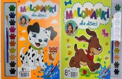 Malowanki dla dzieci MIX - tantis.pl