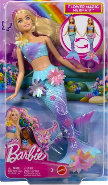Barbie Syrenka Rozkwitające kwiaty - tantis.pl