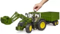 Traktor John Deere 7R 350 z ładowaczem czołowym - tantis.pl