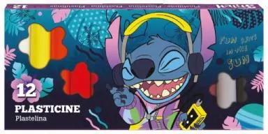 Plastelina Disney Core Stitch 12 kolorów - tantis.pl
