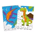Lubię Dinozaury. W parku dinozaurów. Numerkowe kolorowanki. Cz.4 - tantis.pl