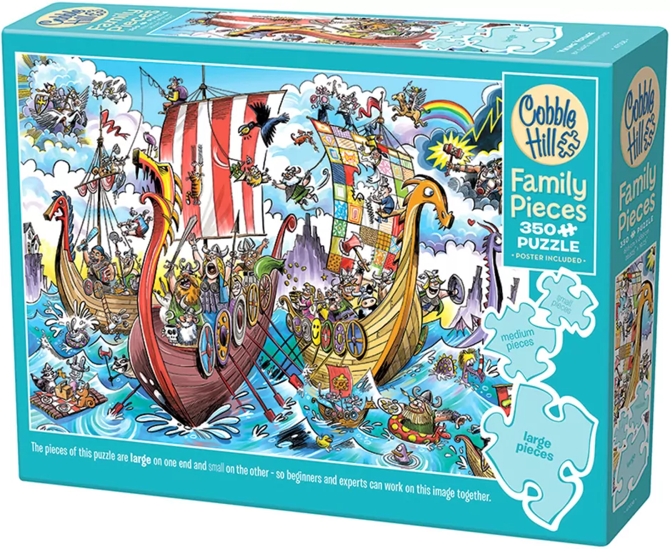 Puzzle 350 Wyprawa wikingów G3 - tantis.pl