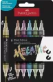 Marker akrylowy Black Edition 6kol FABER-CASTELL - tantis.pl