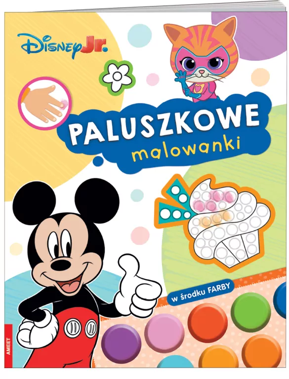Disney Junior. Paluszkowe Malowanki - tantis.pl