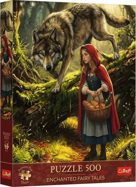Puzzle 500 Czerwony Kapturek i Wilk TREFL - tantis.pl