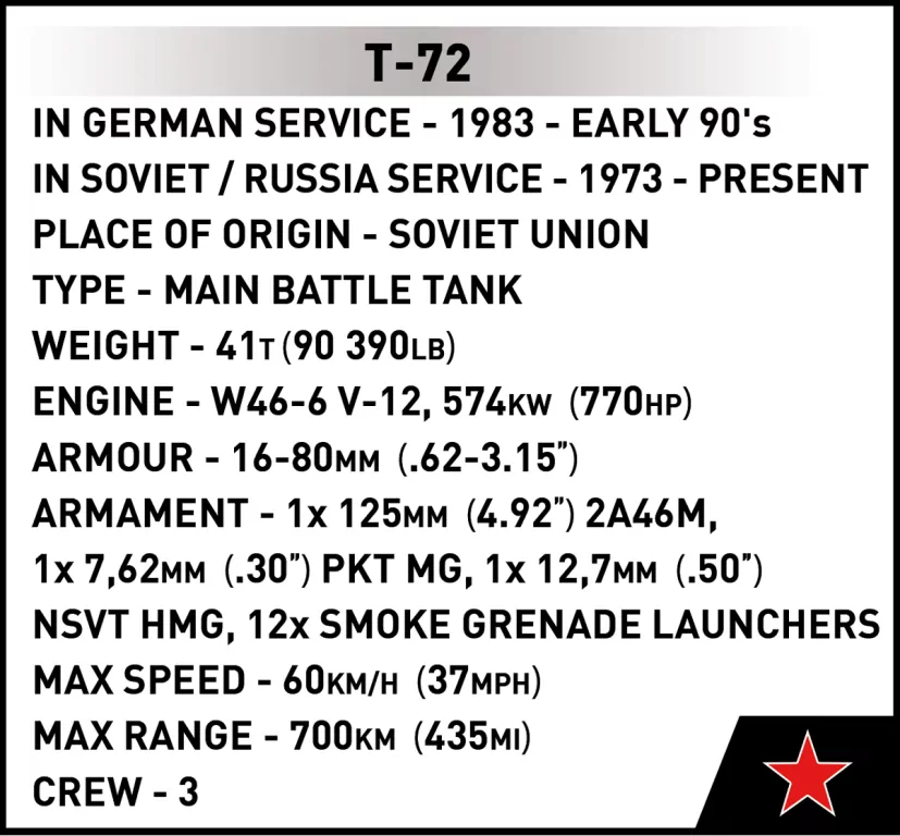 T-72 East Germany/Soviet. Armed Forces - tantis.pl