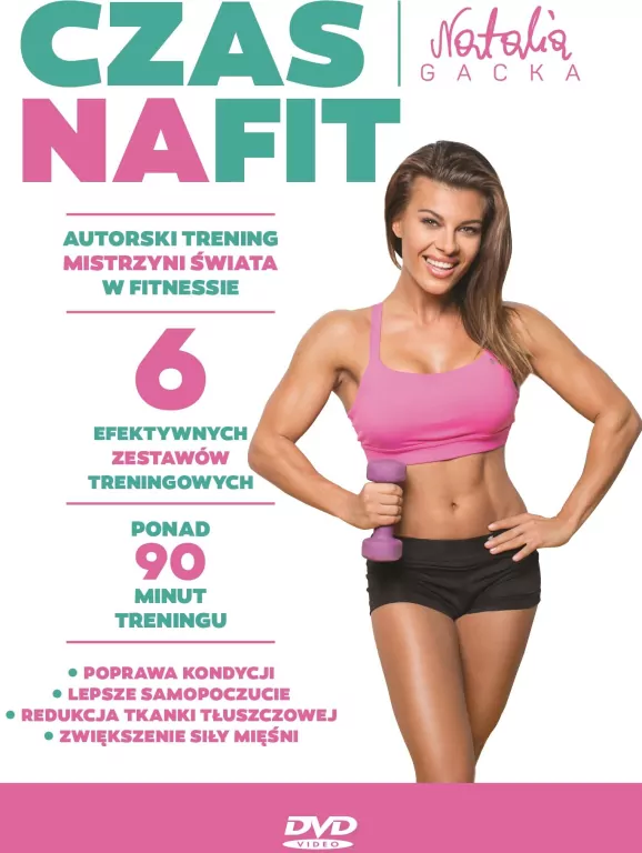 Czas na fit - Natalia Gacka DVD - tantis.pl