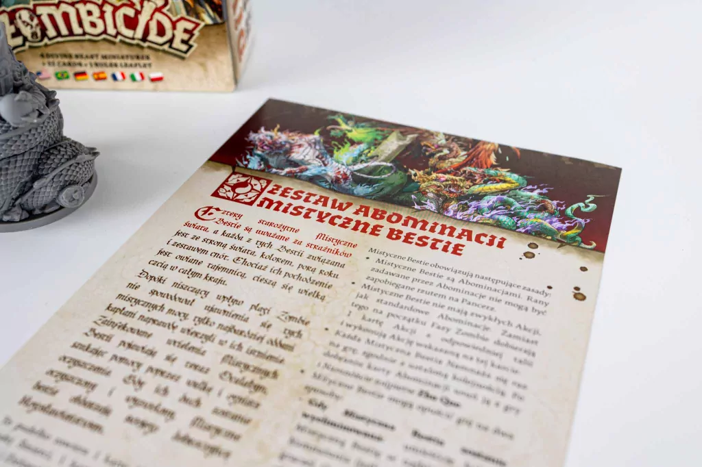 Zombicide: Biała Śmierć Mistyczne Bestie - tantis.pl