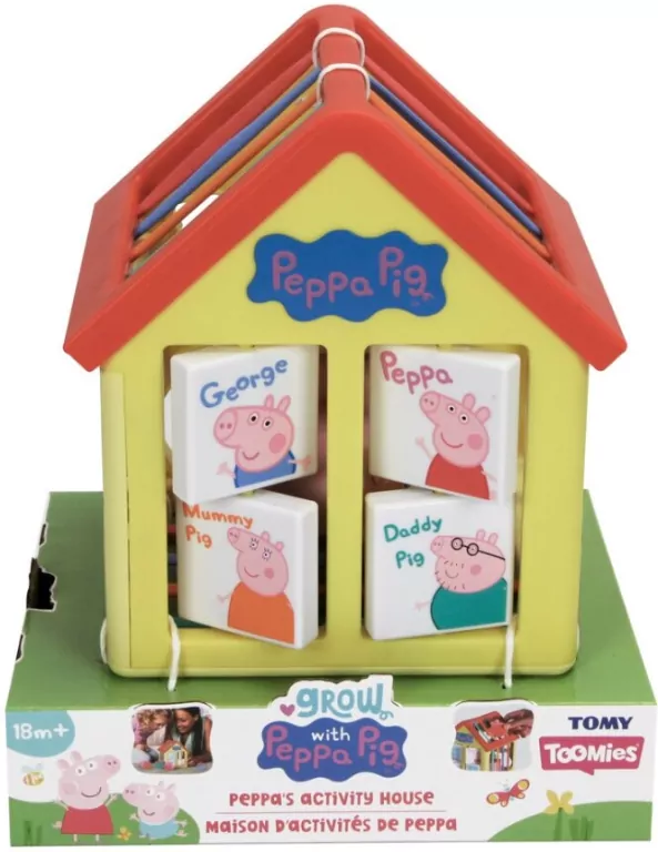 Świnka Peppa. Sorter domek Peppy - tantis.pl