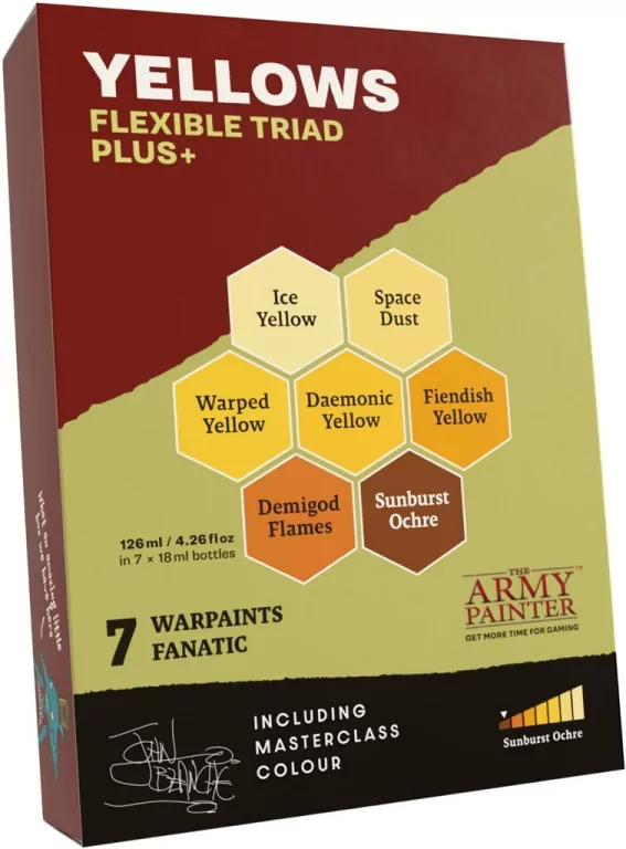The Army Painter: Flexible Triad PLUS+ - Yellows - tantis.pl