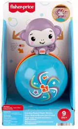 Fisher-Price Fioletowa Małpka Piłeczka - tantis.pl
