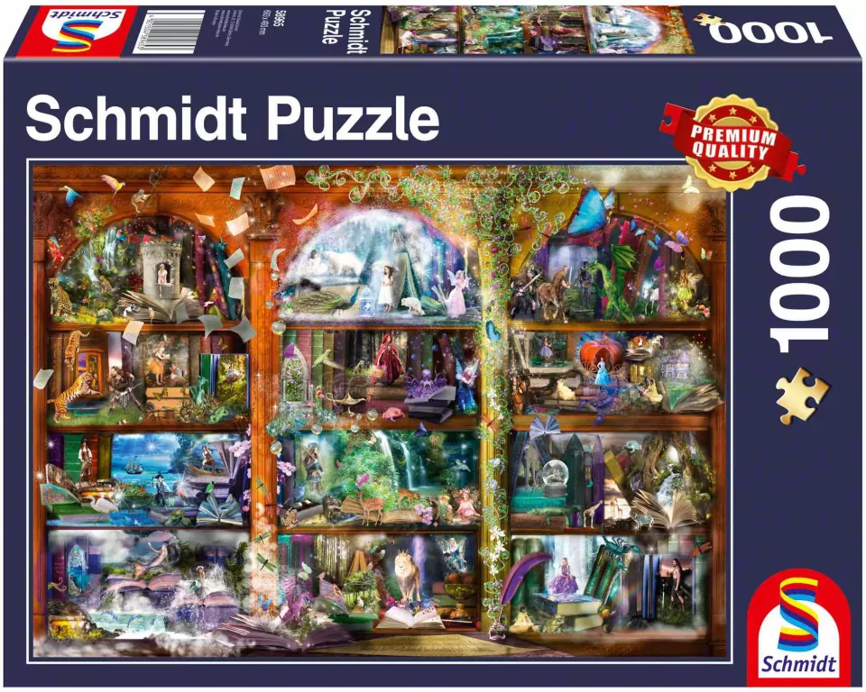 Puzzle 1000 Magiczny świat bajek G3 - tantis.pl