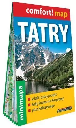 Tatry. Mapa turystyczna + Zakopane - tantis.pl