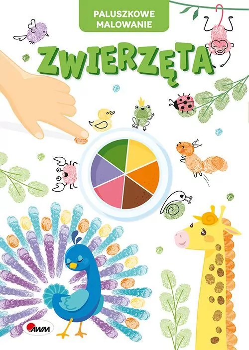 Zwierzęta. Paluszkowe malowanie - tantis.pl