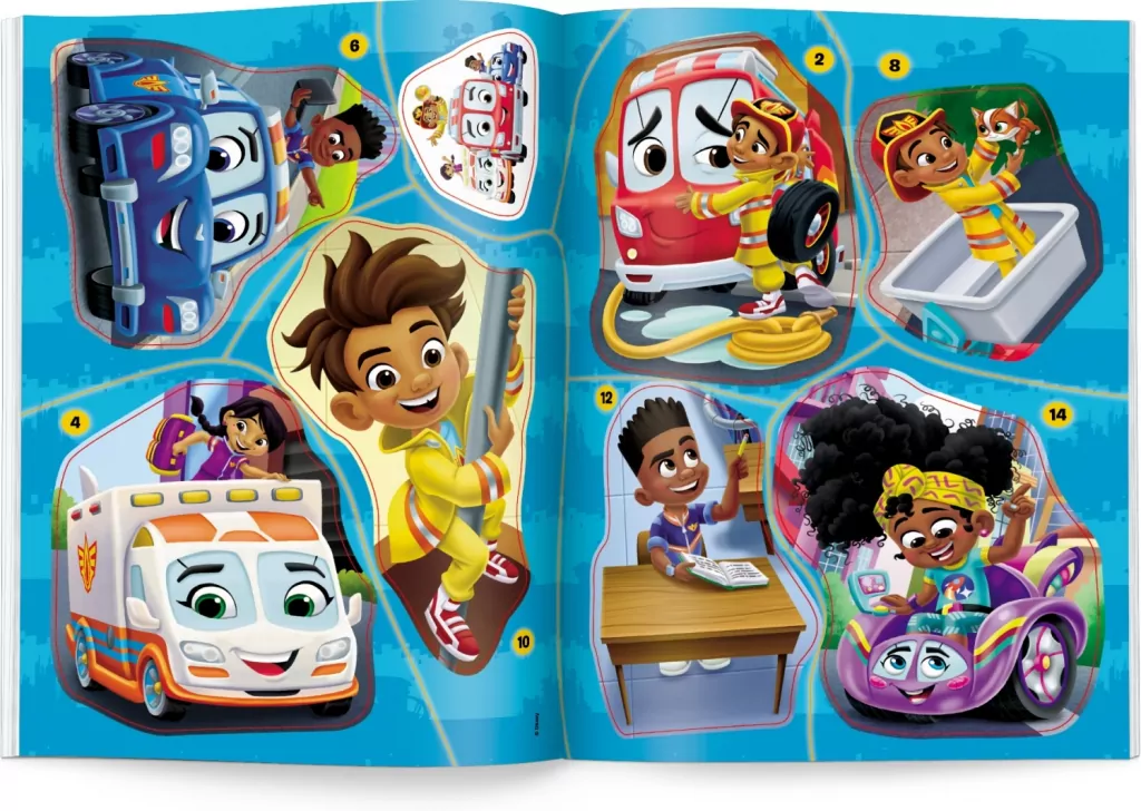 Disney. Straż Ekipa. Baw się i naklejaj - tantis.pl