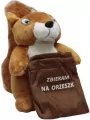 Maskotka Wiewiórka z workiem duża 03350 DEEF - tantis.pl