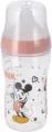 NUK. Perfect Match. Butelka z silikonowym smoczkiem. 260 ml. Minnie Mouse - tantis.pl