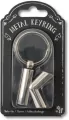 Silver Letter Keyring - brelok do kluczy litera K - tantis.pl