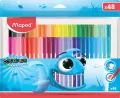 Flamastry Color Peps Ocean 48szt. MAPED - tantis.pl