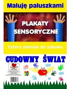Plakaty sens. Maluję paluszkami. Cudowny świat - tantis.pl