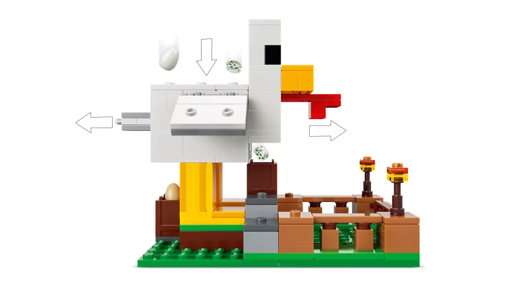 LEGO® Minecraft Farma kurczaków 21585 - tantis.pl