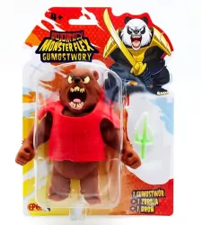 Figurka Gumostwory Wojownicy Niedzwiedź ze sztyletem sai