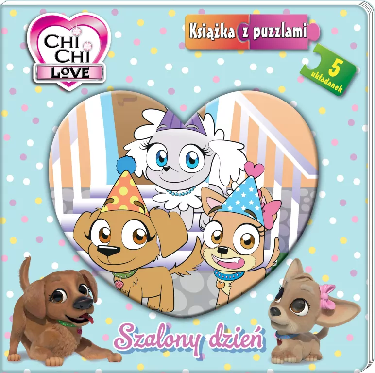 Chi Chi Love. Chi chi love. Książka z puzzlami - tantis.pl