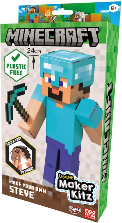 Minecraft. Zbuduj figurkę Steve`a - tantis.pl