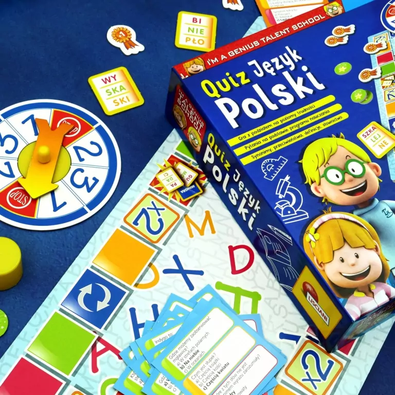 Quiz Język polski. Mały Geniusz - tantis.pl
