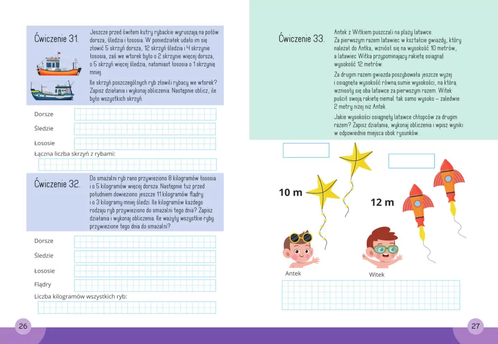 Dodawanie i odejmowanie. Matematyka. Klasa 1-3. Mądry Uczeń - tantis.pl