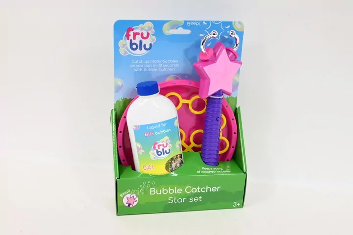 Fru Blu Łapacz baniek Gwiazdka + płyn 0,4l - tantis.pl