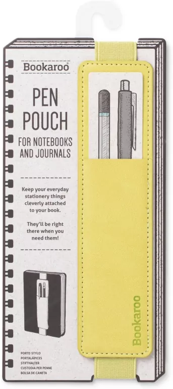 Bookaroo Pen Pouch Uchwyt na długopis limonkowy - tantis.pl
