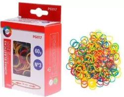 Gumki recepturki kolorowe 30x1,5mm 60g