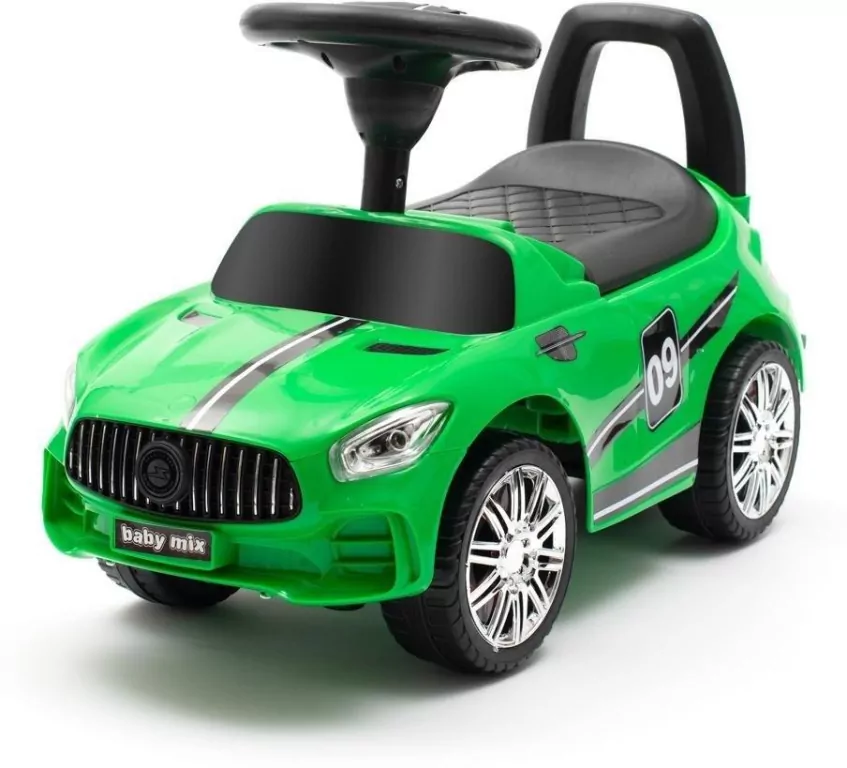 Jeździk dziecięcy z dźwiękiem Racer zielony - tantis.pl