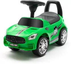 Jeździk dziecięcy z dźwiękiem Racer zielony