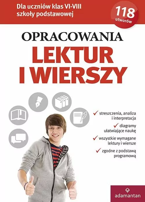 Opracowania lektur i wierszy kl. VI-VIII SP - tantis.pl