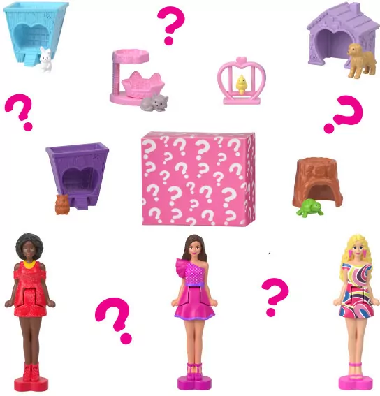 Barbie Mini BarbieLand domek - tantis.pl