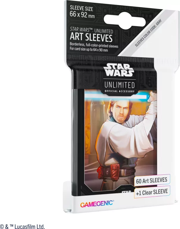 Gamegenic: Star Wars Unlimited - Art Sleeves - Obi-Wan Kenobi - tantis.pl