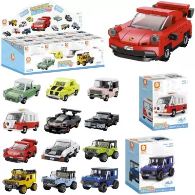 Klocki auto 80+el MIX