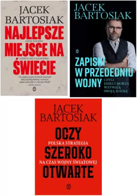 Pakiet: Najlepsze miejsce na świecie. Gdzie wschód zderza się z zachodem / Zapiski w przededniu wojny, czyli dzieci morza wzywają swoją matkę / Oczy szeroko otwarte Polska strategia na czas wojny światowej